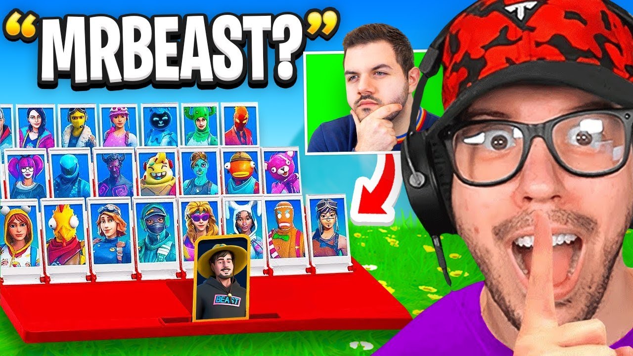 Fortnite GUESS WHO vs Typical Gamer!