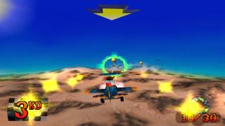 Crash Bandicoot: Warped 105% Walkthrough HD - Part 34: Rings of Power