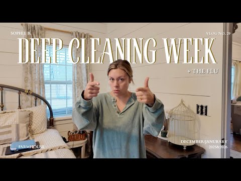 DEEP CLEANING WEEK: life after flood & sick family