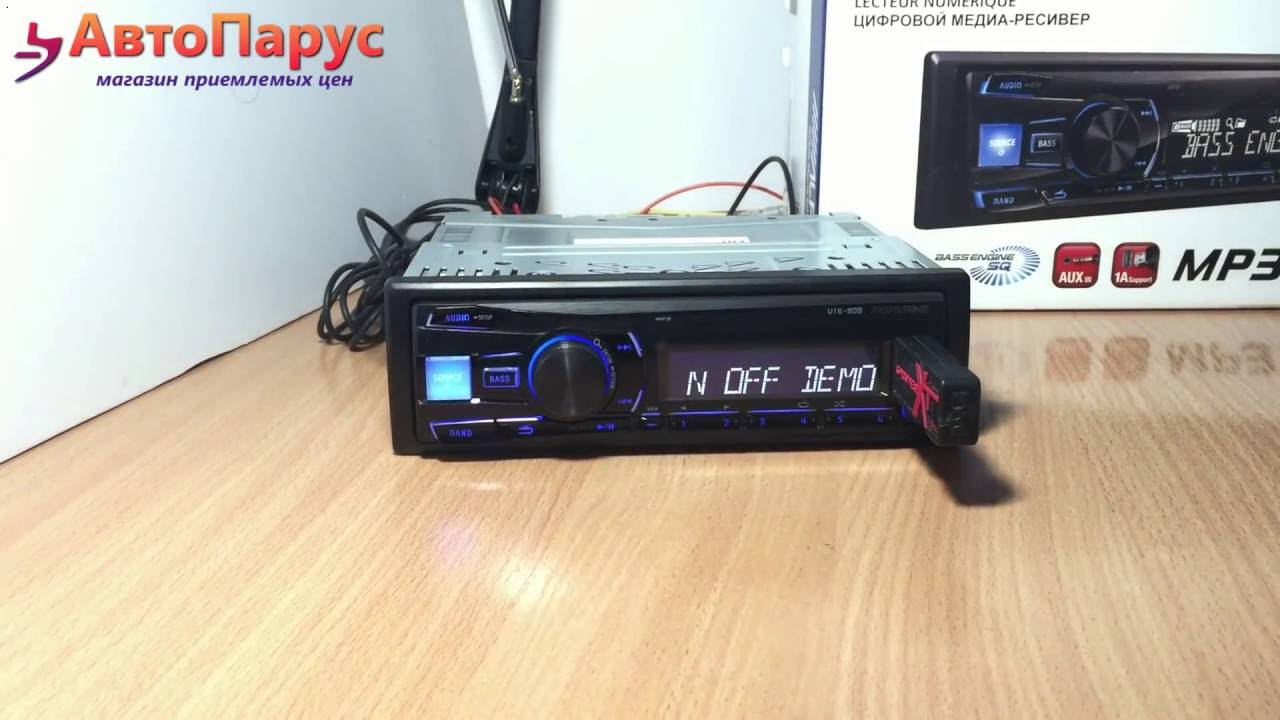 Как настроить магнитолу alpine ute 80b - фото