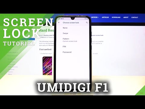 How to Set Up Screen Lock in UMIDIGI F1 – Screen Protection