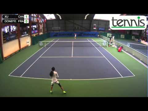 XU (CAN) vs DONSTETTER (FRA) - Open Super 12 Auray Tennis