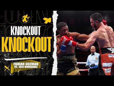 KO | Fabian Guzman vs. Jose Rodriguez | Golden Boy Fight Night