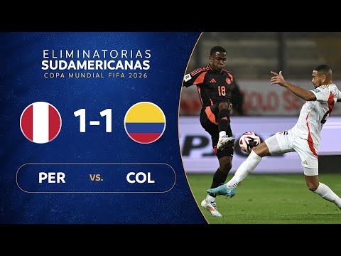 PERÚ vs. COLOMBIA [1-1] | RESUMEN | ELIMINATORIAS SUDAMERICANAS | FECHA 7