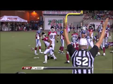 CFL Recap: Calgary 32, Montreal 33 - July 12, 2012