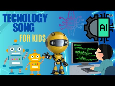 Technology Song for Kids with Lyrics | Robots, Coding, AR & VR BY cocoMo_Kids Rhymes