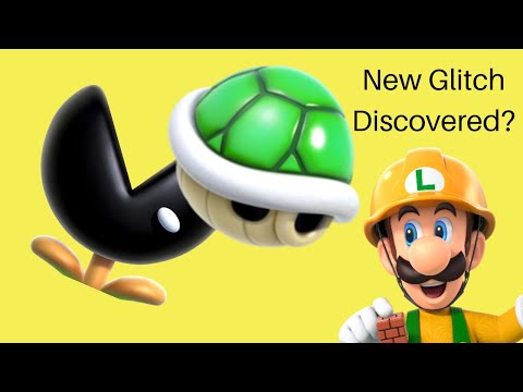 Shell Stuck in Muncher Glitch Super Mario Maker 2