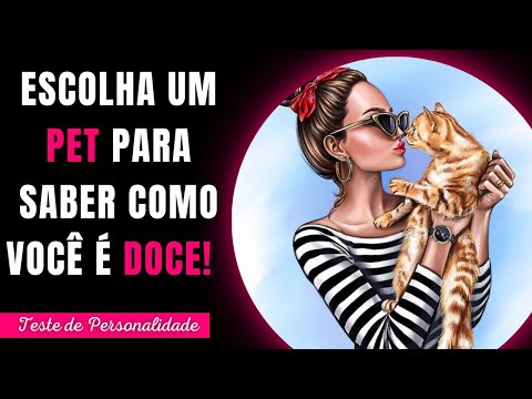  ESCOLHA UM PET PARA SABER COMO VOC  DOCE!  [Teste de personalidade] - Implacvel Quiz