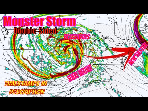 Double-Sided Monster Storm Coming! - The WeatherMan Plus