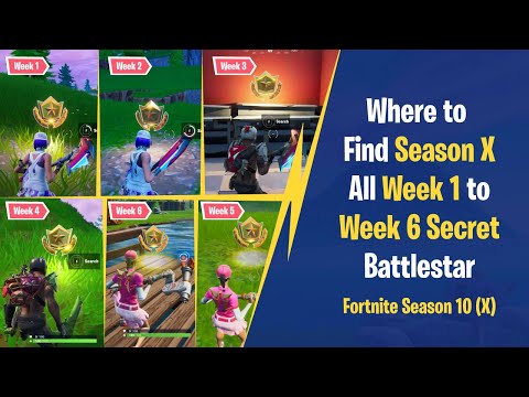 Week 1 to Week 6 Secret Battlestar Locations | Season X(10)