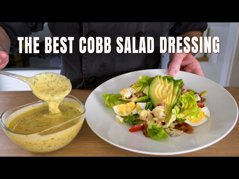 The BEST Cobb Salad Recipe | Easy COBB SALAD Dressing Recipe | Chef James