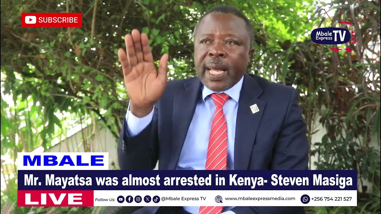Steven Masiga, Spokesperson of Bukuuka says Jorum Mayatsa was almost arrested in Kenya 