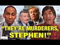 Tucker CALLS OUT Stephen A. Smith For Defending Murderers! w/ Larry Johnson