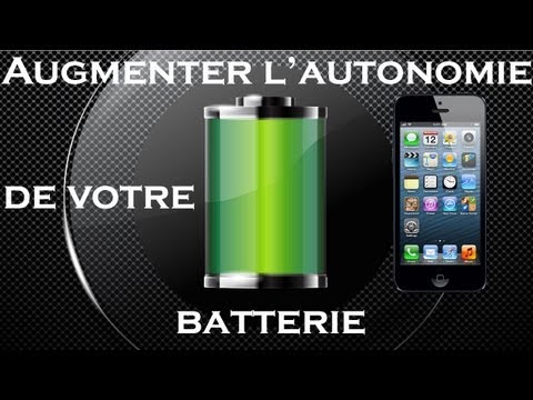 comment augmenter batterie iphone