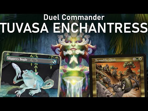 FUN IN THE SUN! Duel Commander Tuvasa the Sunlit Bant Bogels Enchantress. MTG EDH