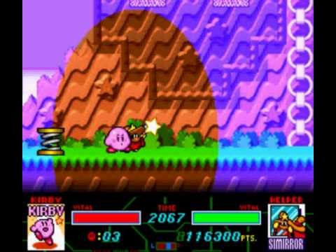 Kirby Super Star Playthrough Part 8 Easy Mode Bosses