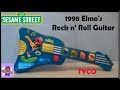 1998 Sesame Street Elmo S Rock Roll Toy Guitar By Tyco