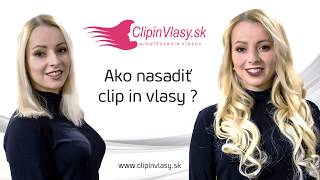 Clip-in vlasy seamless 25cm, 60g, #01 | čierna ako uhoľ