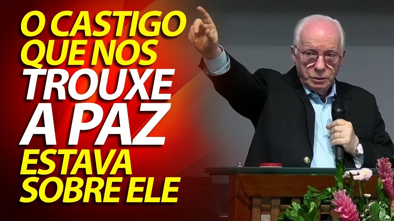 (Isaías 53) O castigo que nos traz a paz estava sobre ele | Pastor Paulo Seabra
