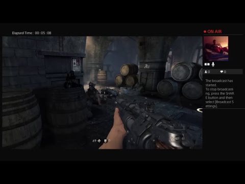 Shim Plays Wolfenstein The On Blood on PS4