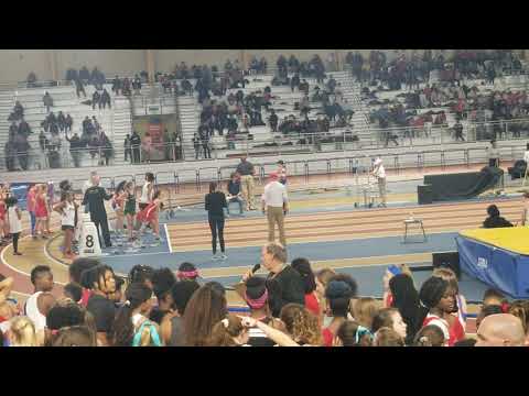 ANNIE LEONARD KILLS INDOOR TRACK EVENTS AT BIRMINGHAM CROSS PLEX.... 1ST PLACE... #NUNU