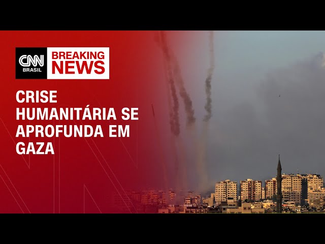 Crise humanitária se aprofunda em Gaza | CNN PRIME TIME