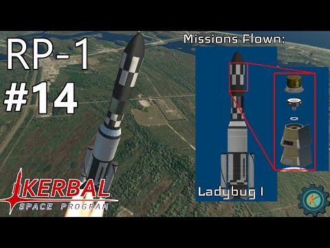 Returning Safely From Orbit (With Science)! Ep.14 - RP-1 RO RSS - Kerbal Space Program