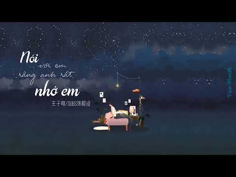 [Vietsub+Pinyin] 告诉你我多想你 ¦ Nói với em rằng anh rất nhớ em - Vương Tử Minh ft Subs Trương Nghị Thành