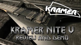 Video thumbnail for Kramer Nite-V Review And Demo by jake the fate