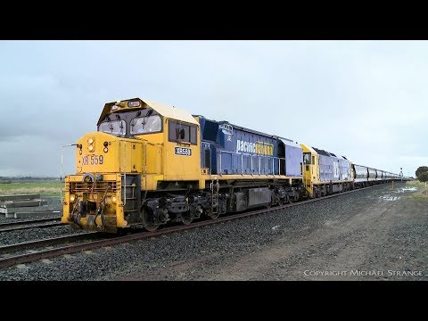 7731V Pacific National Grain Train - PoathTV Australian Railways