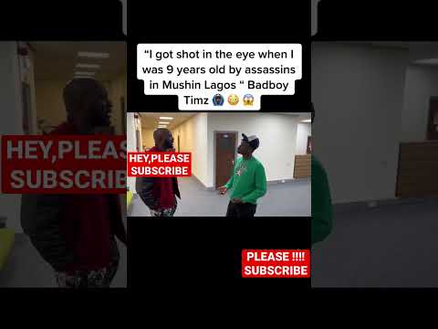 BADBOY TIMZ NARRATES HOW ASSASSIN$ ALMOST K!LLED HIM AND HIS FAMILY
