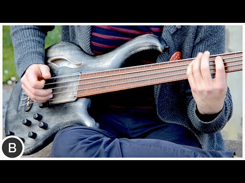 Mayones Patriot MR Fretless 5 Antique Black Snakewood Fingerboard image 11