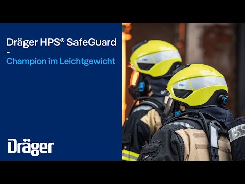Feuerwehrhelm Dräger HPS® SafeGuard - Champion im Leichtgewicht