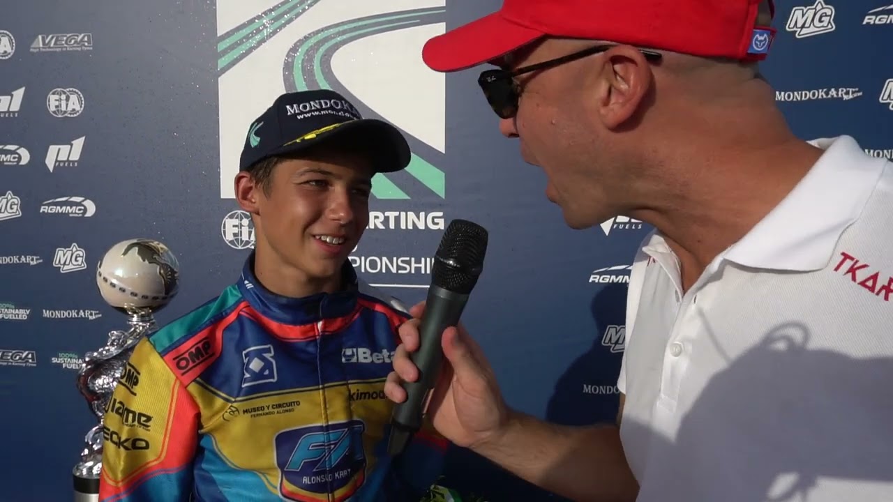 Kirill Kutskov (DPK Racing – KR – IAME) FIA Karting World Championship OK 2023 Franciacorta