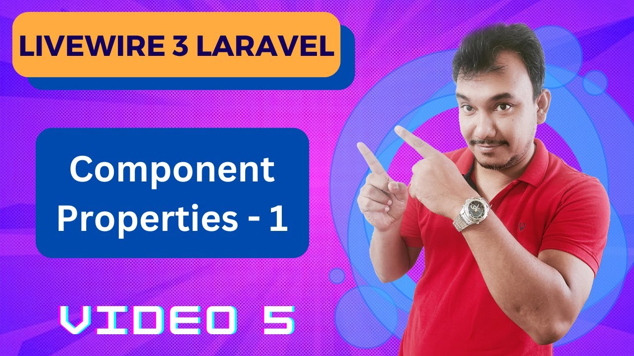 05 - Mastering Laravel Livewire Component Properties: A Comprehensive Guide