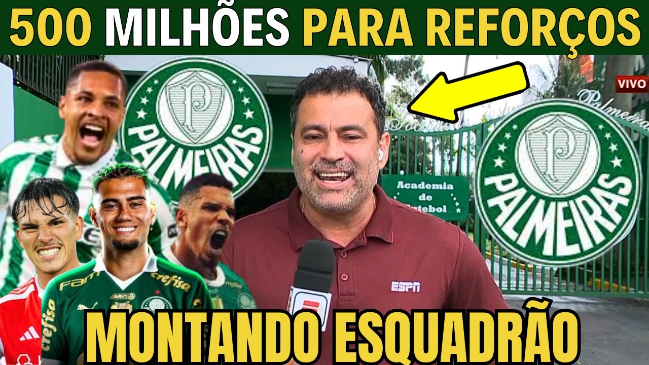 QUARTA AGITADA NO VERDÃO! AS ÚLTIMAS INFORMAÇÕES DO PALMEIRAS.