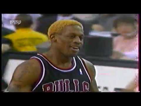 Лучшие Игры НБА Atlanta Hawks vs Chicago Bulls Season 1997 98 год РТР