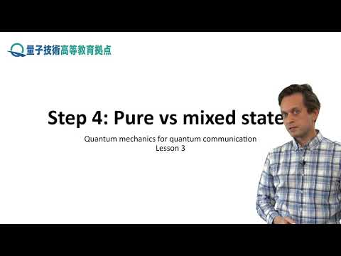 3-4 Pure vs mixed states