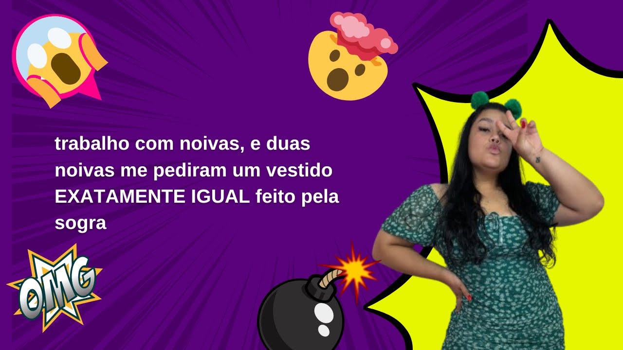 trabalho com noivas, e duas noivas me pediram um vestido EXATAMENTE IGUAL feito pela sogra #fofocas
