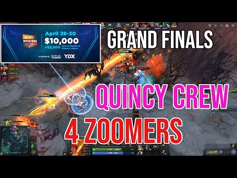 Quincy Crew vs. 4 Zoomers (Bo5) Grand Finals |  Dota 2 BEAT Invitational Season 9