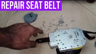 How to Unlock Locked Seat Belts After accident Repair Easy Fix