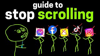 How to actually stop scrolling (no bs guide)