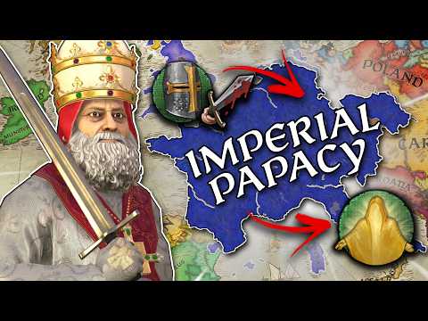 I Conquered a MASSIVE EMPIRE and GAVE IT TO THE POPE IN CK3!
