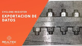 Cyclone Register Exportación de datos