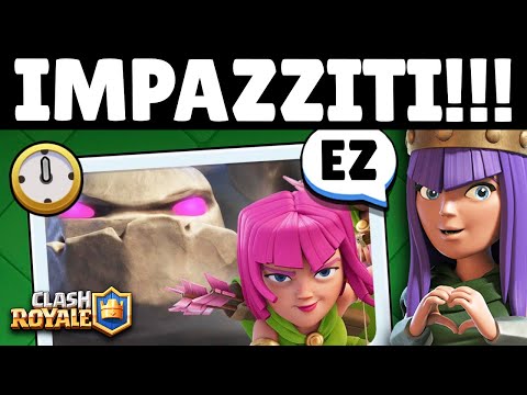 DELIRIO TOTALE... SFIDE SEMPRE più FOLLI! - Clash Royale