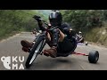 Trike Drifting Bombing Mountains On Adult Big Wheels