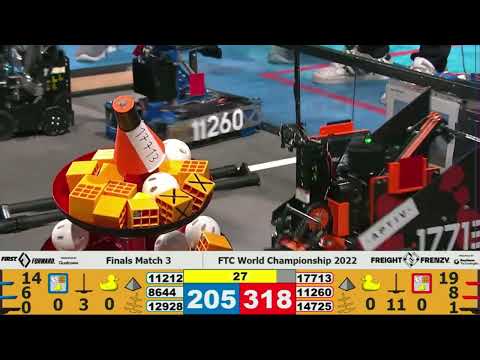 World Championship Finals Match 3 | FTC Freight Frenzy