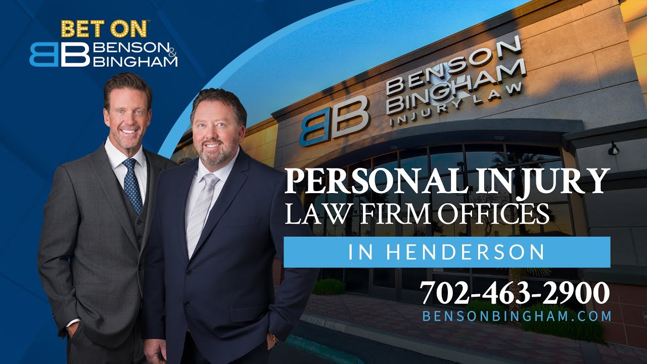 Company video BENSON & BINGHAM ACCIDENT INJURY LAWYERS, LLC