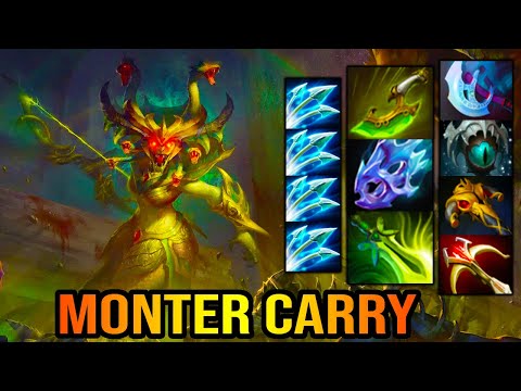 INTENSE MONSTER LATE GAME [ Medusa ] INTENSE TEAM FIGHT  - DOTA 2 GAMEPLAY