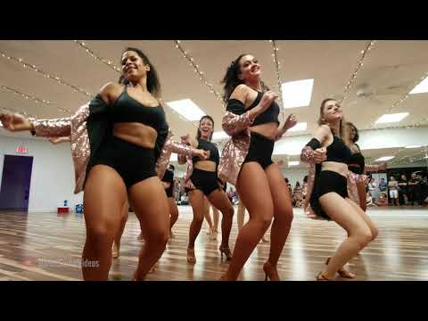 Salsa Mundial Ladies Styling Team debut performance